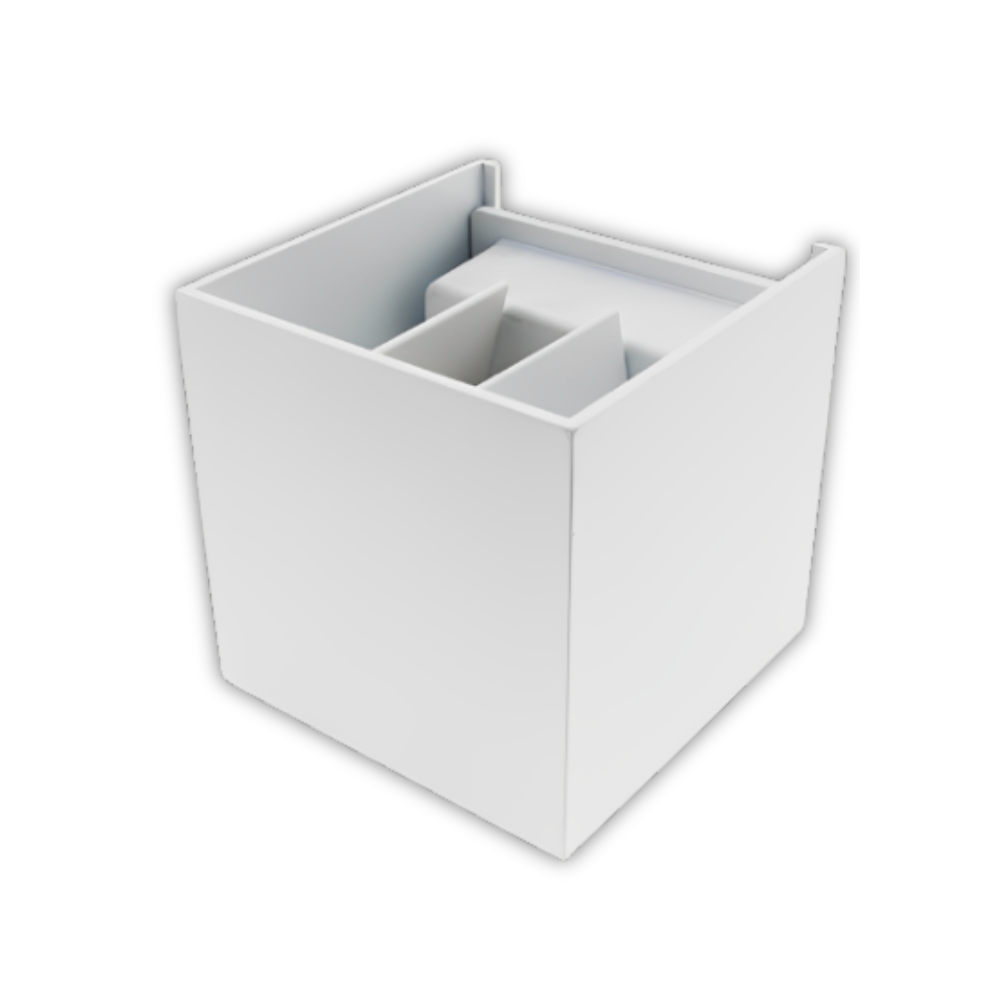 Aplique LED CUBO Branco 6W 600LM CCT IP54 LED7