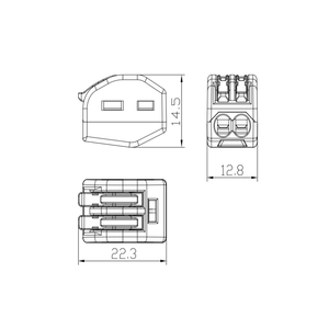 Ligador/Conector Rápido JX2 2 Entradas 32A 415V - iLed7.com