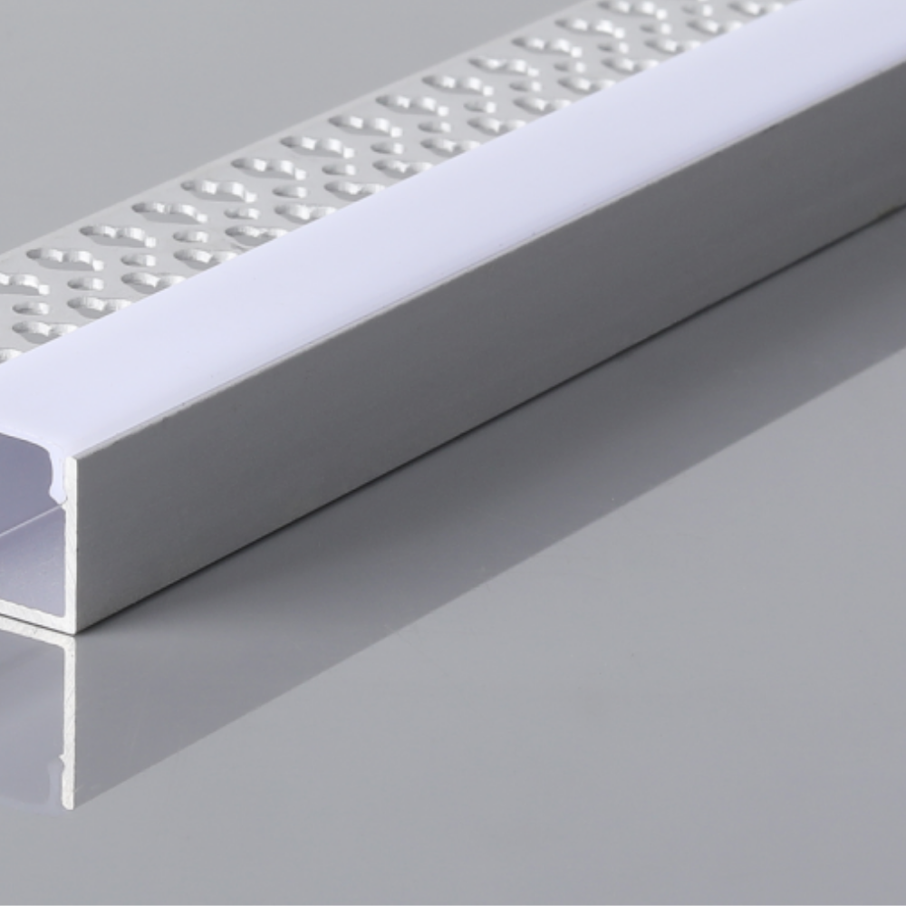 Perfil de Alumínio c/ Tampa 3615 2Metros p/ Fita LED - iLed7.com