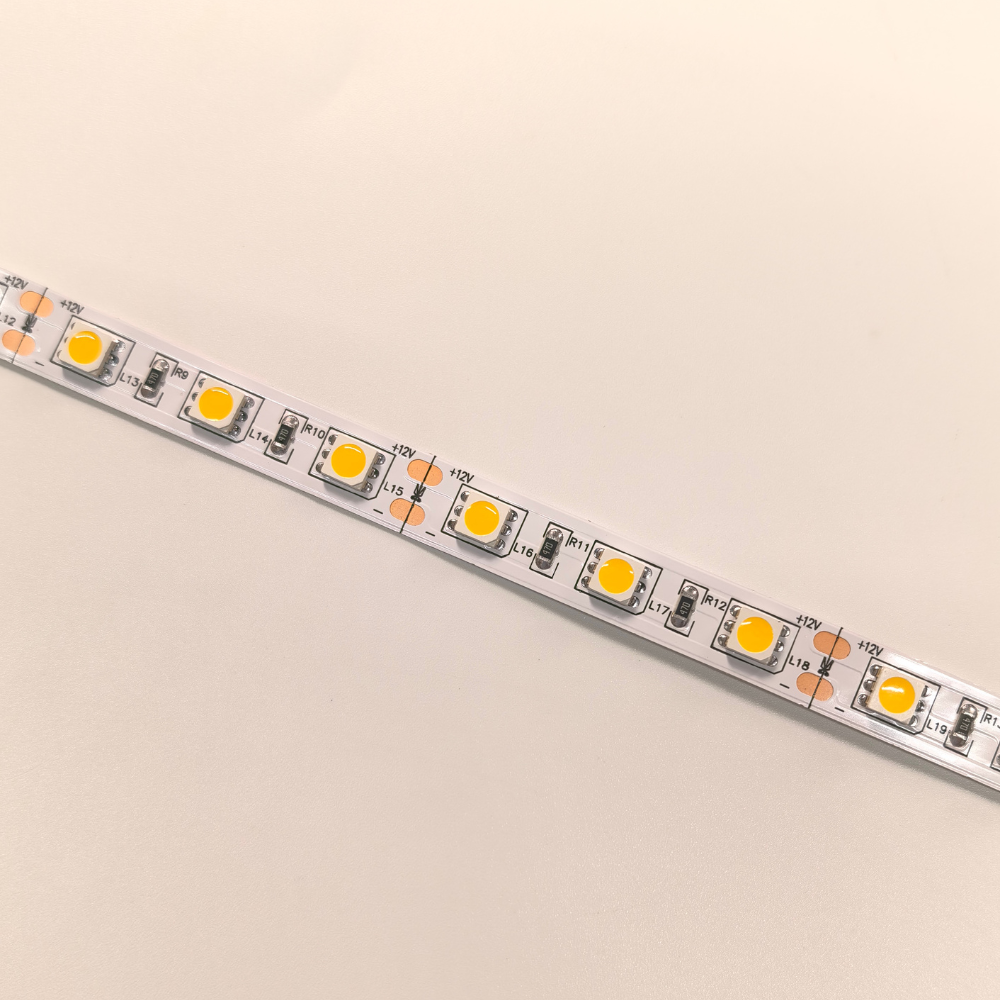 Fita LED 5050 60Leds/M 12W 1200LM 10MM 12V 5M IP20 LED7