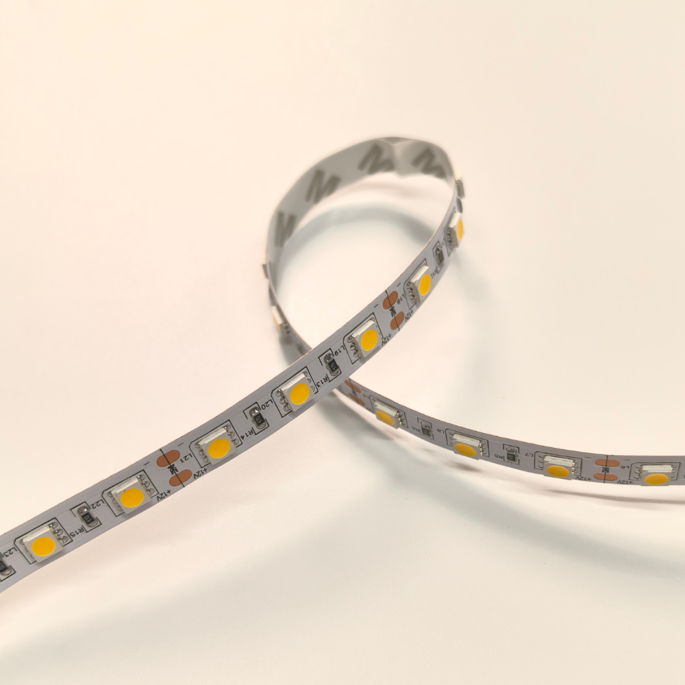 Fita LED 5050 60Leds/M 12W 1200LM 10MM 12V 5M IP20 LED7