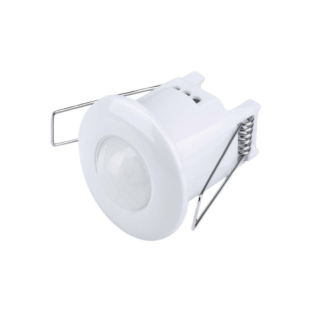 Sensor de Movimento Encastre Com Deteção de 360º Para Interior IP20