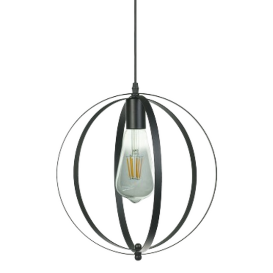 Candeeiro de Suspensão Redondo DD-01 P/ Lâmapda E27 LED7