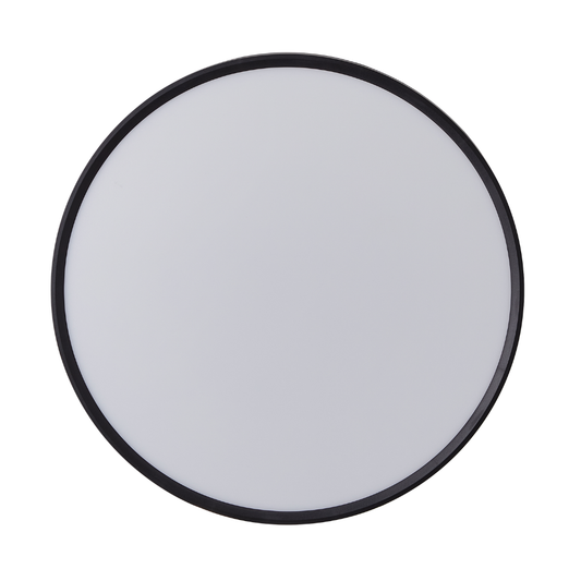 Plafon Slim Preto 50W 5000LM CCT Ø600mm IP44 LED7