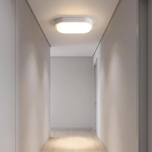 Aplique LED Oval 8W Branco 4000K 800LM IP44 178*85*55mm LED7