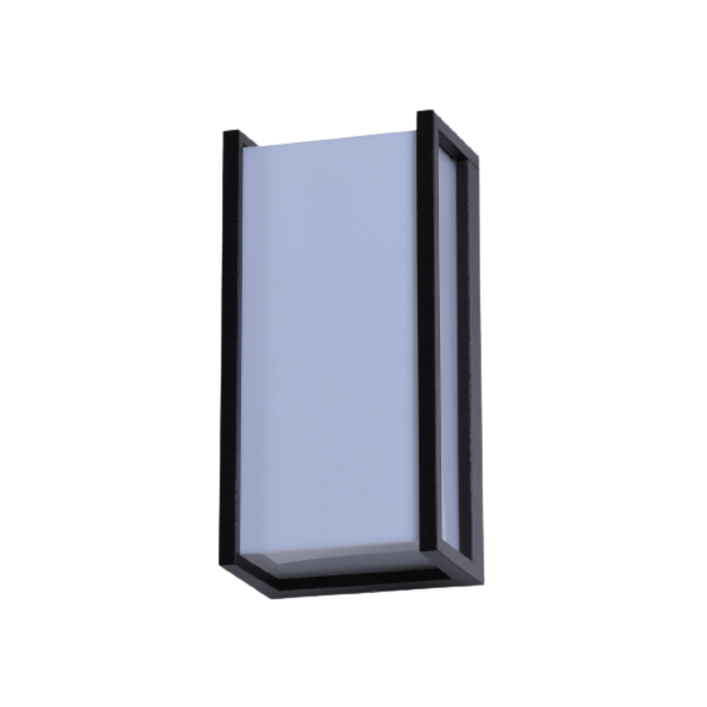 Aplique Retangular Cinza 12W 4000K 1200lm IP54 - iLed7.com