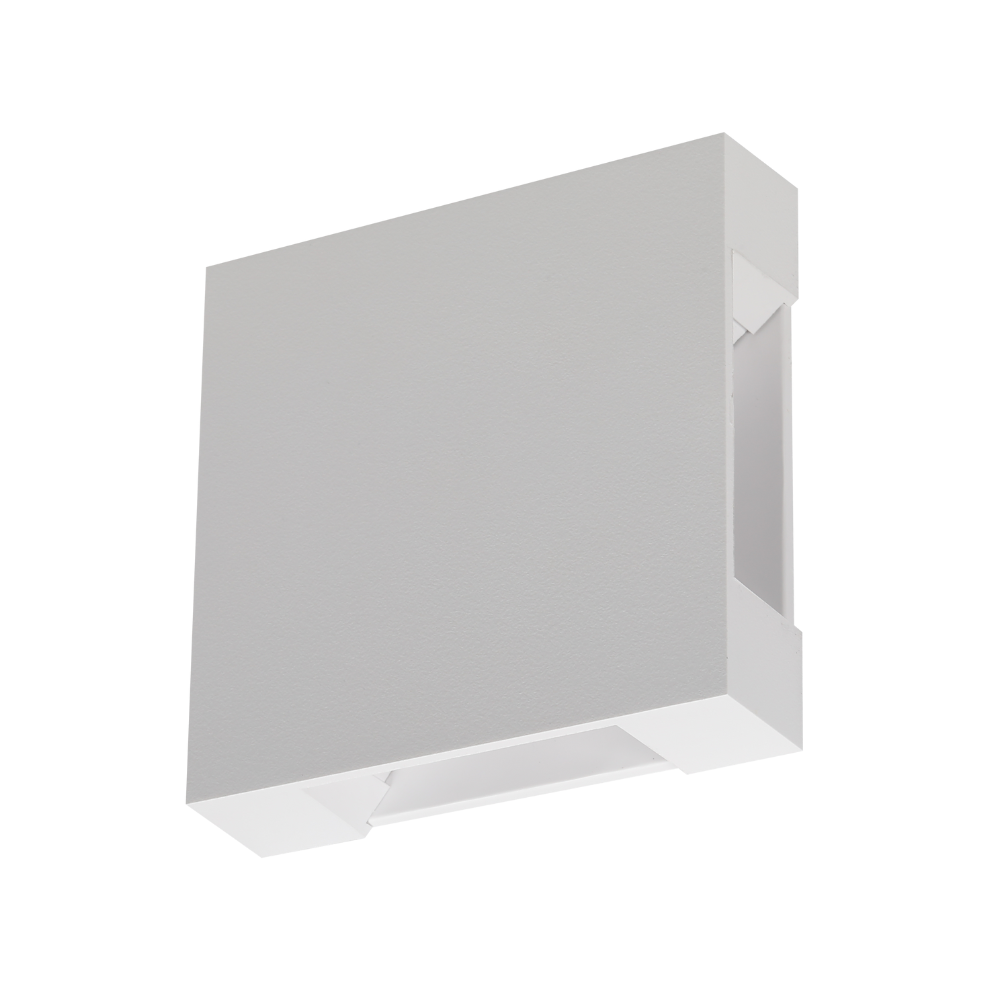 Aplique de Parede LED Quadrado 4W 400LM 3000K Branco PVC IP65 LED7