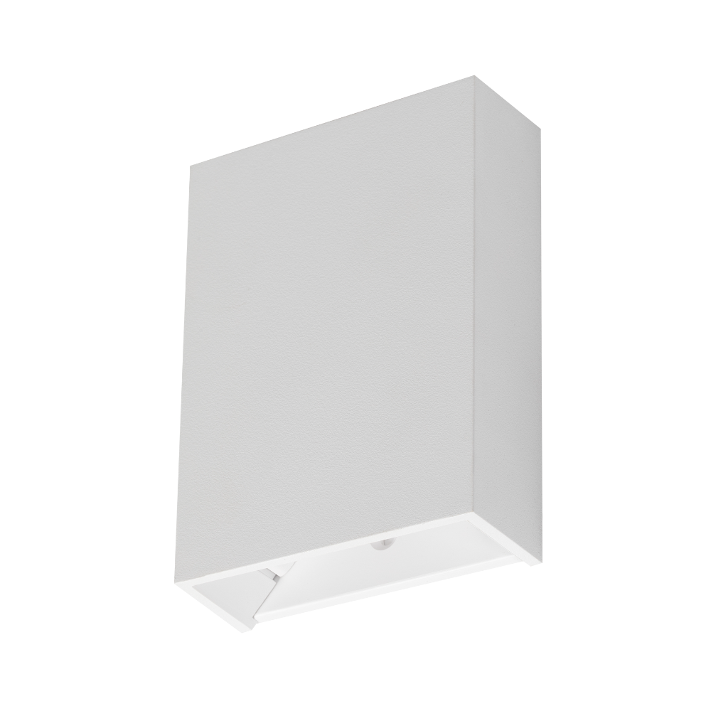 Aplique de Parede LED Retangular 4W 400LM 3000K Branco PVC IP65 LED7