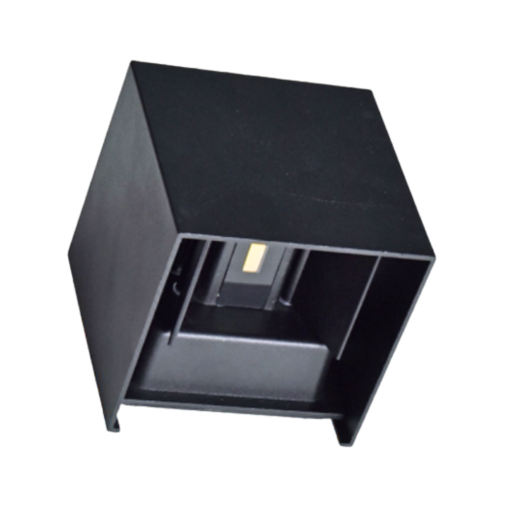 Aplique LED CUBO Preto /Cinza 6W 600LM CCT IP54 LED7