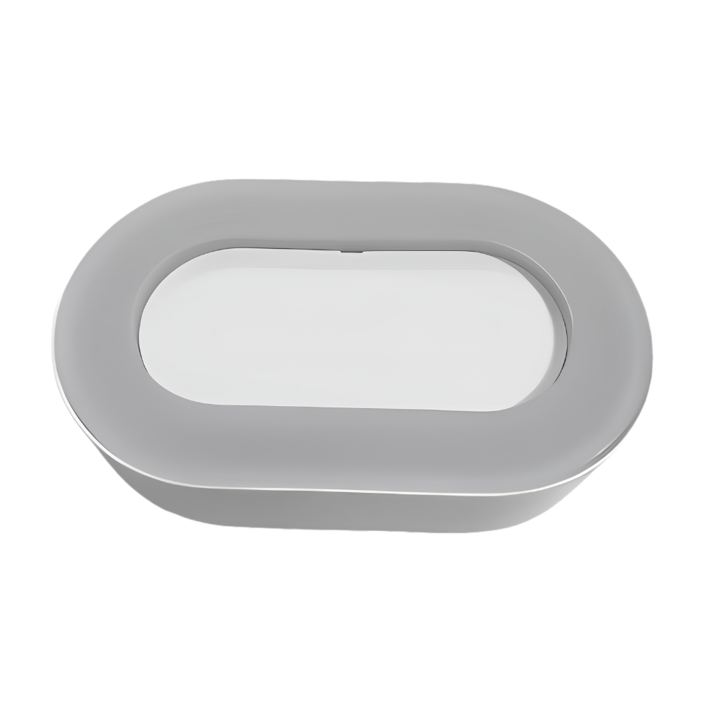 Aplique LED 2804 12W 1200LM 4000K 200*120*H45mm Branco IP54 LED7