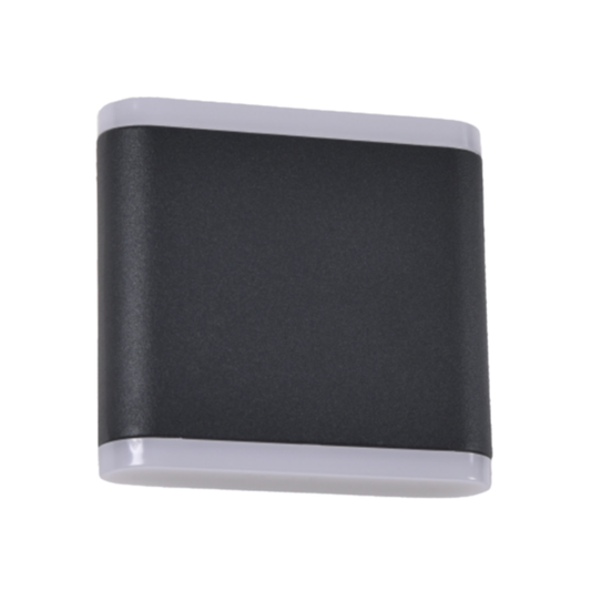 Aplique LED 6108 6W 600LM 4000K 115*50*H107mm Cinza IP54 LED7