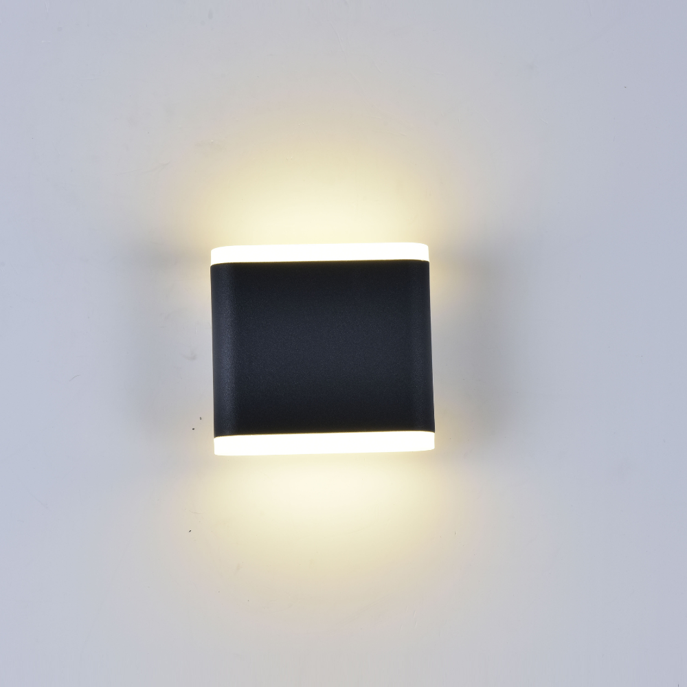 Aplique LED 6108 6W 600LM 4000K 115*50*H107mm Cinza IP54 LED7