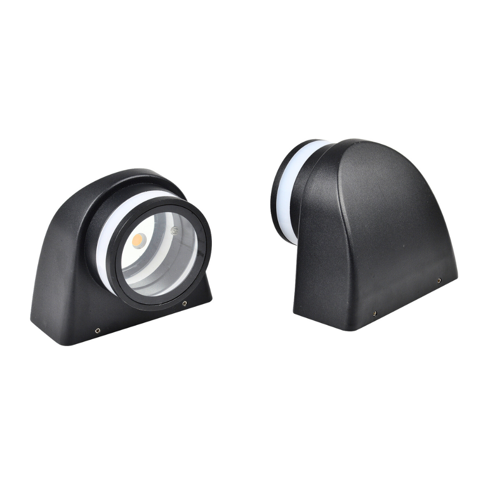 Aplique LED 6601 5W 500LM 4000K 140*103*127mm Cinza IP54 LED7