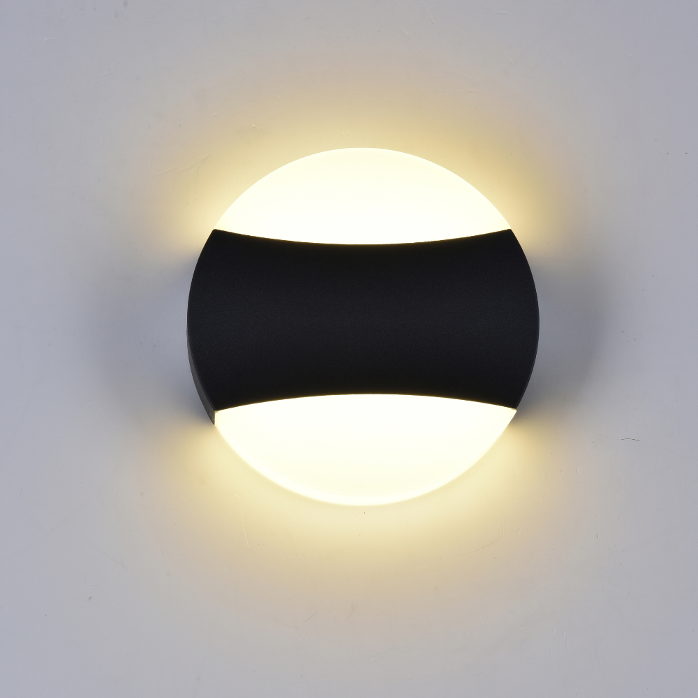 Aplique LED 9508 10W 1000LM 4000K Ø160mm*H35mm Cinza IP54 LED7