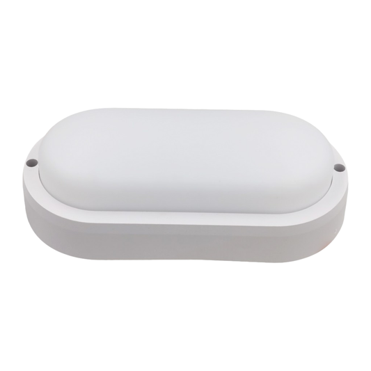 Aplique LED Oval 8W Branco 4000K 800LM IP44 178*85*55mm LED7