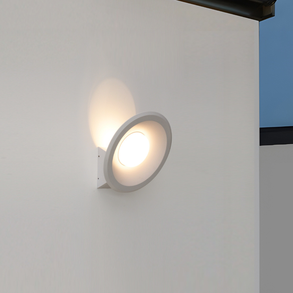 Aplique de Parede LED Redondo Branco 12W 1200LM 3500K IP20 LED7