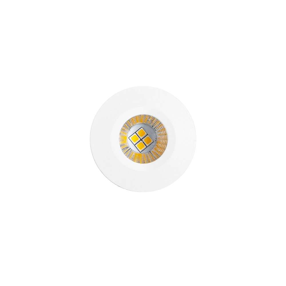 Balizador LED L2 3W 250lm COB OSRAM IP20 ARO BRANCO - iLed7.com