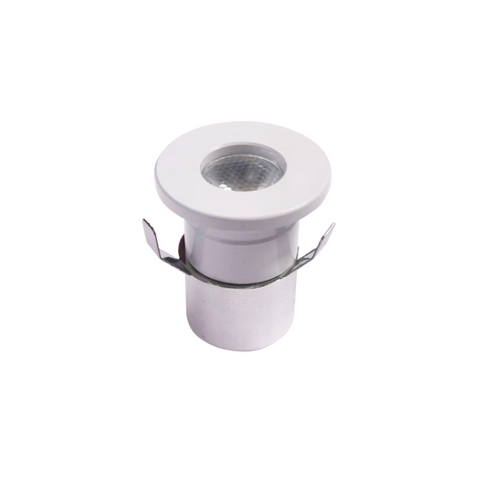 Balizador LED L1 1W 85lm COB OSRAM IP20 ARO BRANCO - iLed7.com