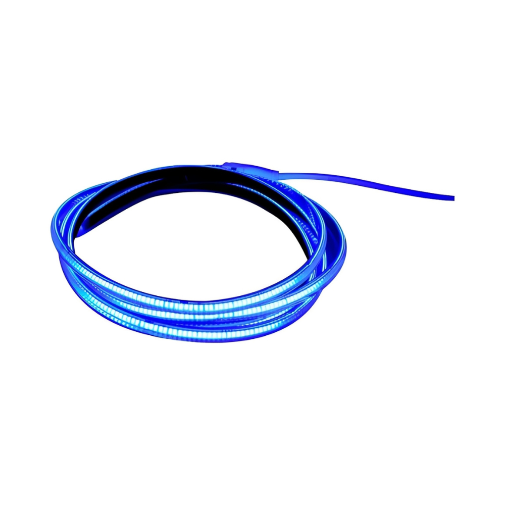 Fita LED COB 230V Azul 10W/M 1050LM/M 360LEDS/M IP67 Corte: 10cm LED7