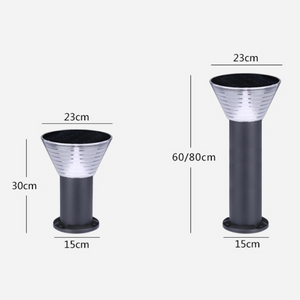 Pimenteiro Solar LED 2,5W 4000K/6000K 325LM 80CM IP65 - iLed7.com