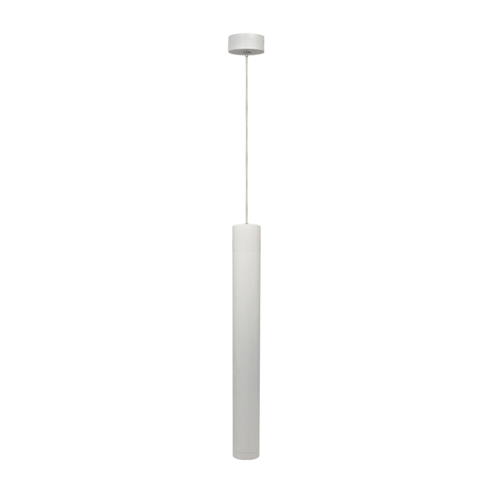 Candeeiro de Suspensão Tubular Branco P/ Gu10 Mini IP20 LED7