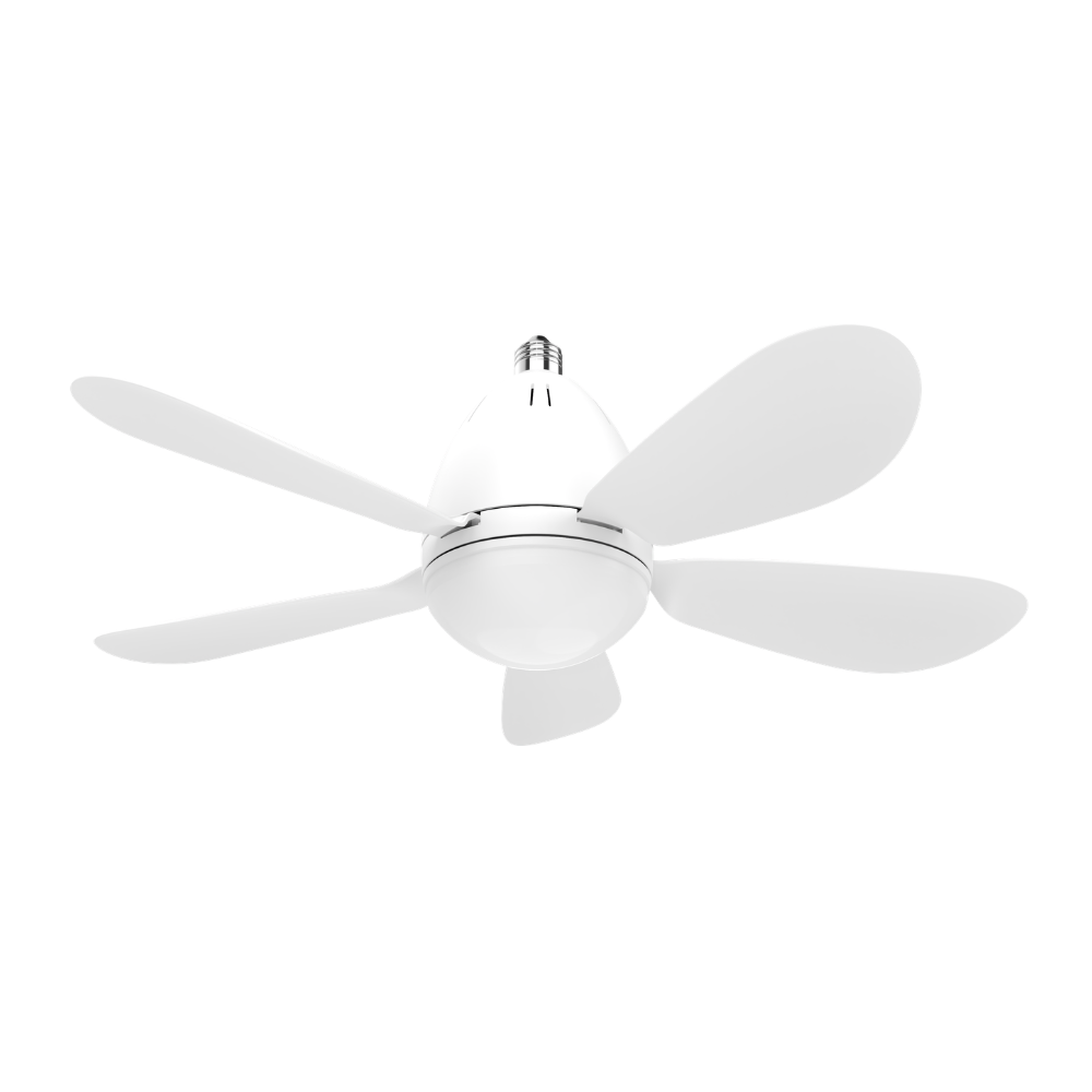 Ventilador Mini LED 15W CCT com Comando e 3 Velocidades Ajustáveis LED7