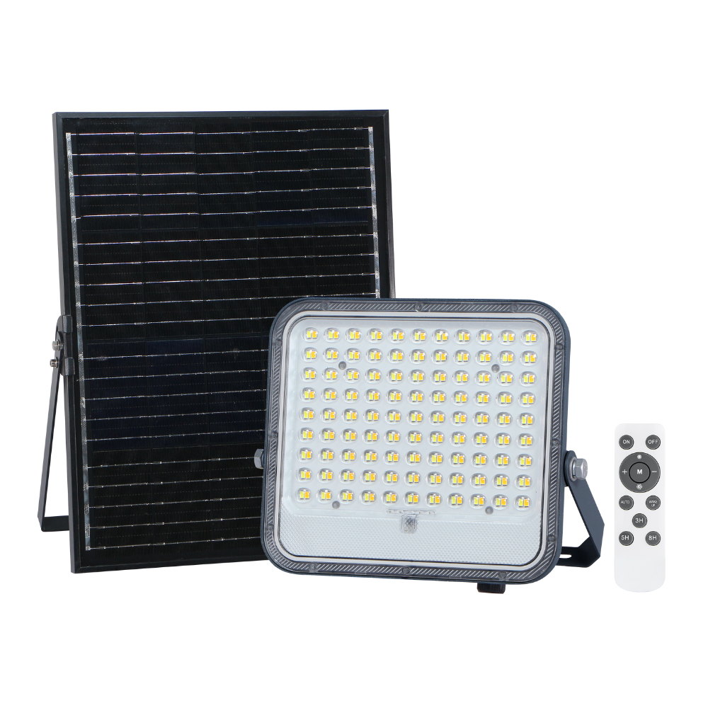 Projetor Solar Fl1 CCT C/ Sensor de Luminosidade 150W/200W IP65