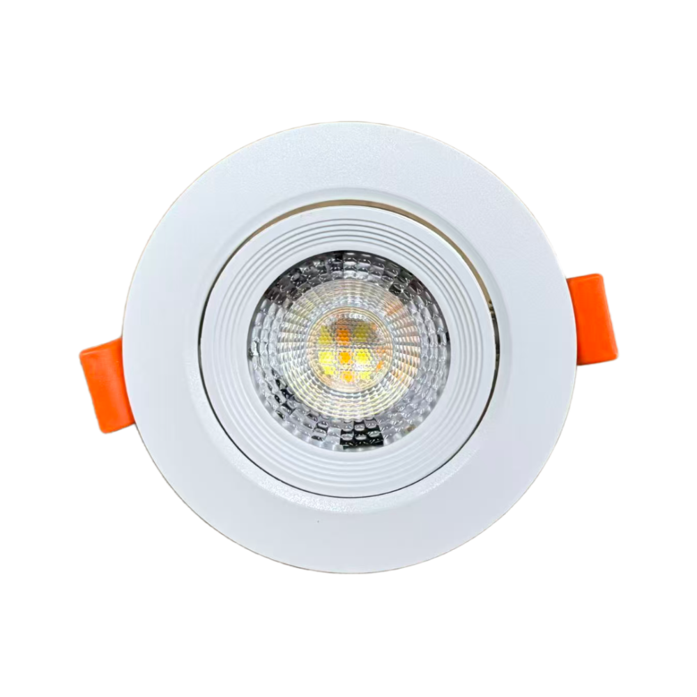 Downlight Redondo CCT 7W 510LM BRANCO Ø90*45MM FURO: Ø76MM IP40
