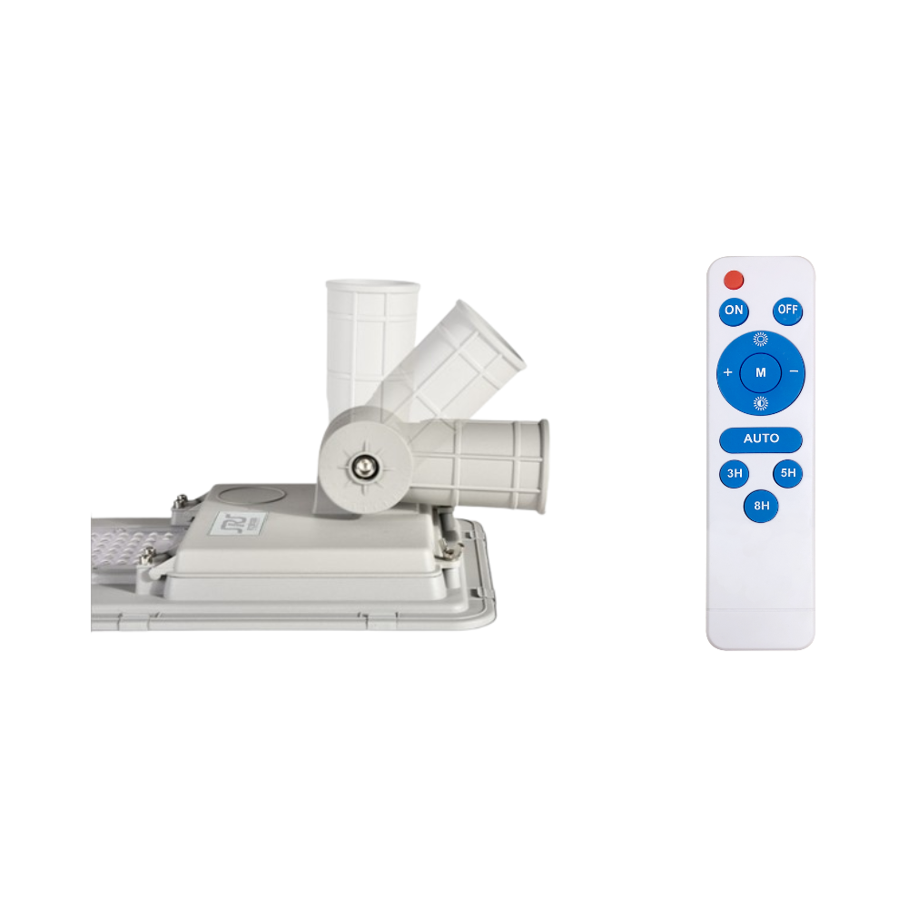 Projetor Solar LL331 252W 2100LM 3000K IP65 C/ Sensor de Luminosidade - iLed7.com