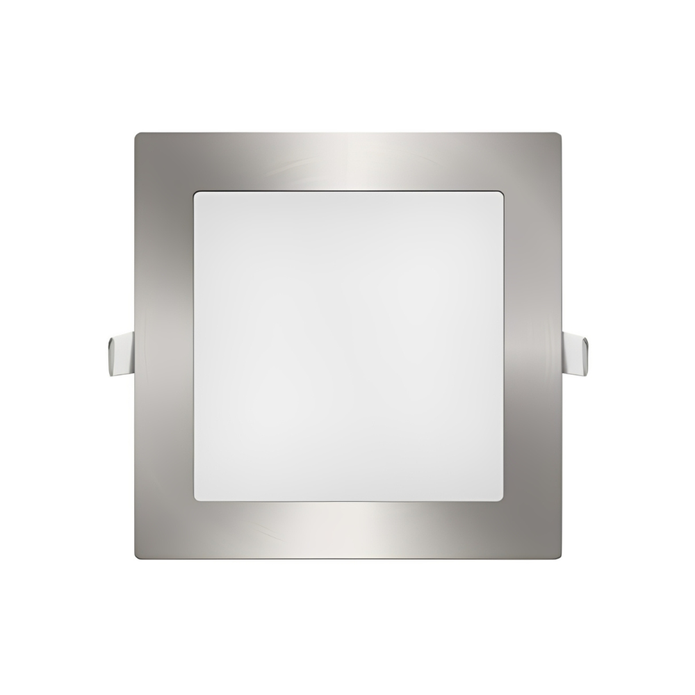 Painel LED Quadrado Aro Inox 6W Encastrar 450LM 4000K IP20 LED7