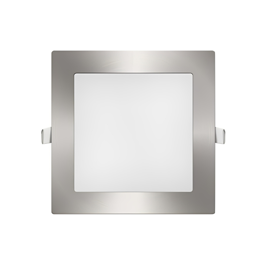 Painel LED Quadrado Aro Inox 6W Encastrar 450LM 4000K IP20 LED7
