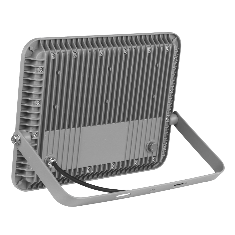 PROJETOR LED EXTERIOR FL9 CINZA 200W 18000LM IP65 LED7