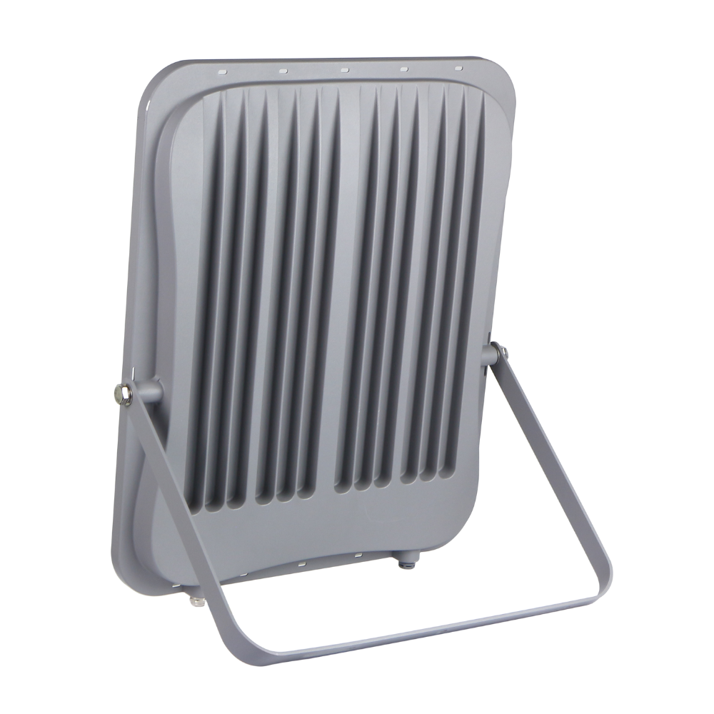 PROJETOR LED EXTERIOR P/ CAMPO DE FUTEBOL CINZA 400W 40000LM  IP65 LED7