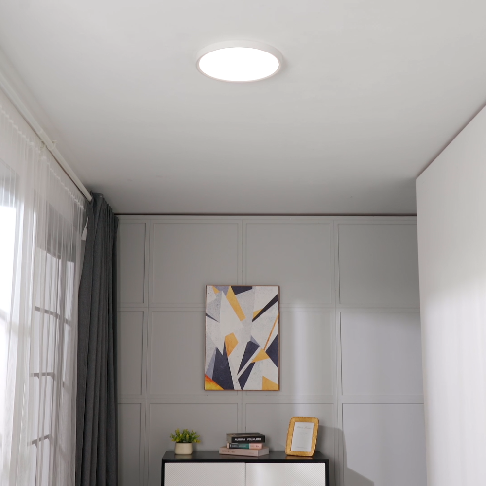 Plafon Slim Branco 18W 1800LM CCT Ø230mm IP44 LED7