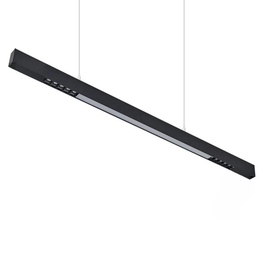 Régua/Barra Linear LED 40W 3200LM 4000K 1,2M C/ Leds Expostos Chip OSRAM P/ Escritório