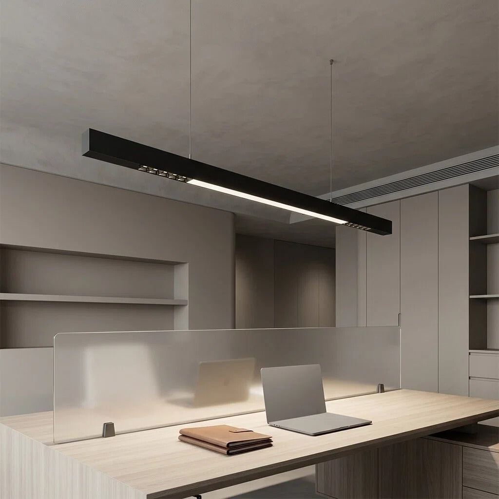 Régua/Barra Linear LED 40W 3200LM 4000K 1,2M C/ Leds Expostos Chip OSRAM P/ Escritório