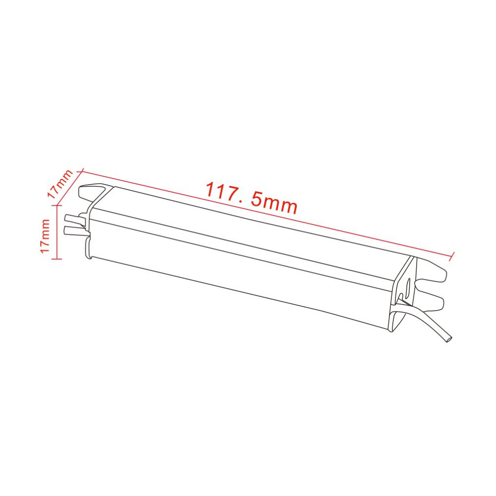 Transformador Mini P/ Fita LED 24V 1A 24W IP20 - iLed7.com