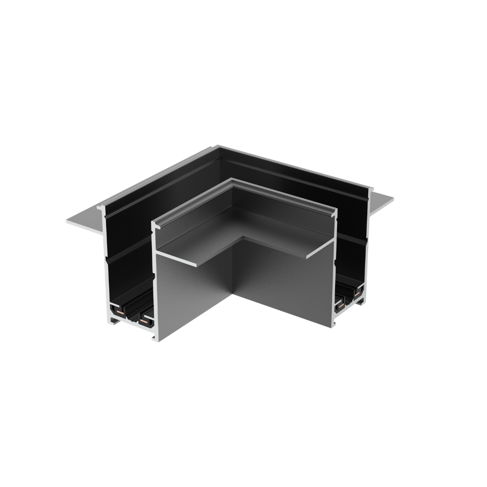 Calha de Canto Encastrar L/AN P/ V23 Sistema Magnético - iLed7.com