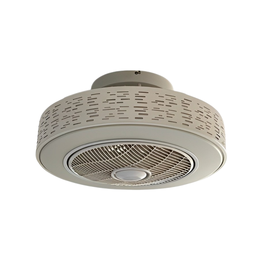 Ventilador LED Redondo 30W CCT C/ Comando Ø500mm IP20