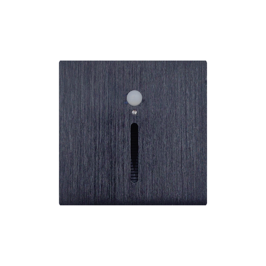 Baliza LED Encastrável Quadrada Para Escada C/ Sensor 3W 3000K 300LM 90mm IP65