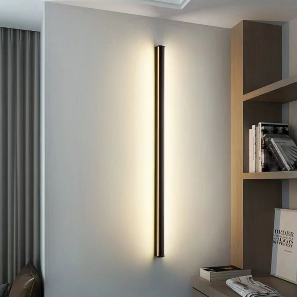 Perfil de Alumínio Retangular c/ Tampas BD2 2Metros p/ Fita LED - iLed7.com