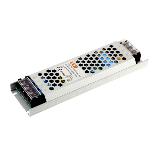 Driver/Transformador Slim P/ Fita LED 12V 8,30A 100W IP20