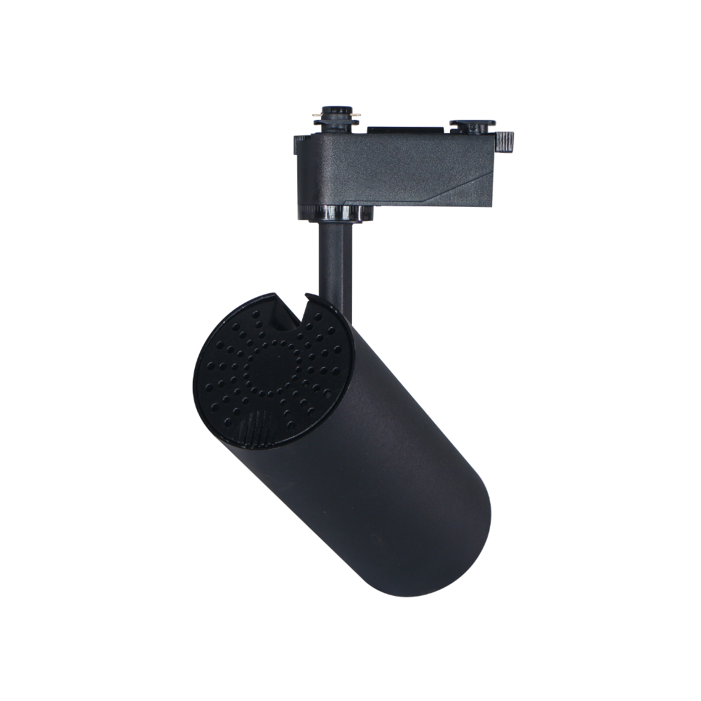 Projetor de Calha LED Monofásico 30W Preto 3000LM