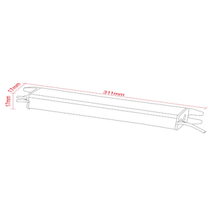 Transformador Mini P/ Fita LED 12V 6A 48W IP20 - iLed7.com